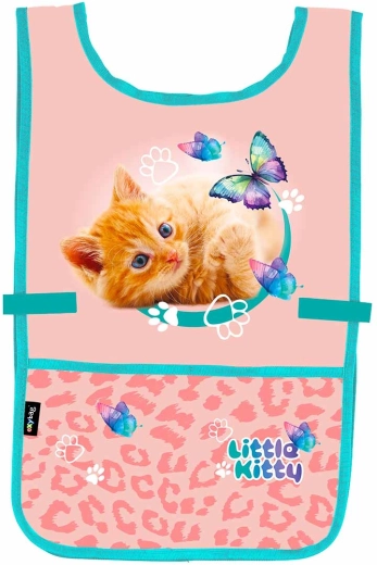 Schort-poncho Kat voor creatieve en kunstzinnige activiteiten