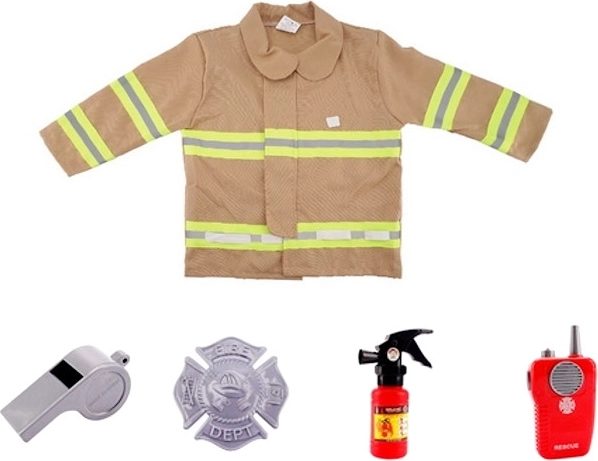 Costume de pompier avec accessoires pour enfants
