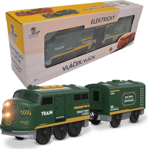 BABU Electric Train Green – Set of 2