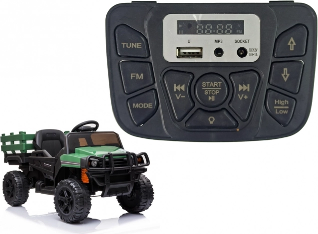 Muziekpaneel voor accuvoertuig BDM0926