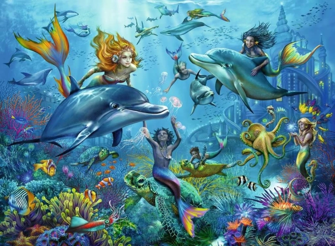 Ravensburger puzzle Underwater Adventure XXL 100 pieces