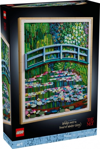 LEGO Art Claude Monet – Le pont au-dessus de l’étang aux nénuphars