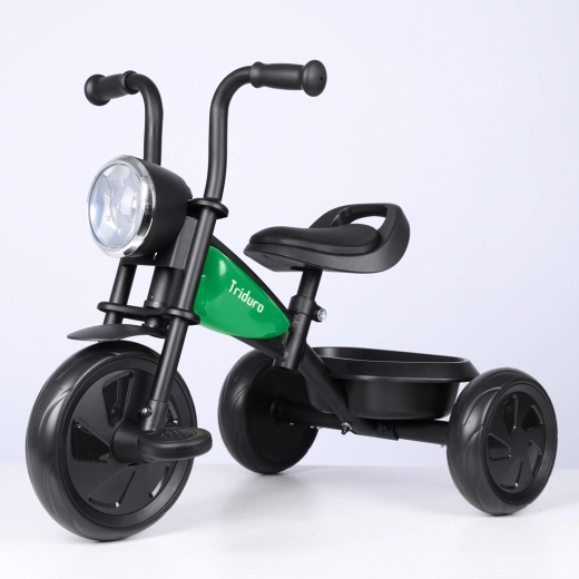 Qplay Triduro green tricycle for children 2–6 years