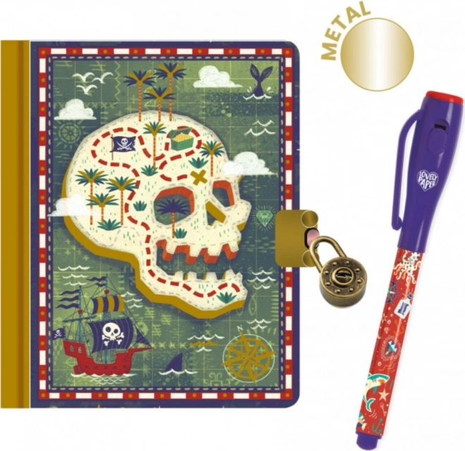 DJECO Geheim dagboek met magische pen Steve