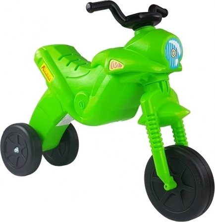 Kinder driewielige loopmotor Enduro – Groen