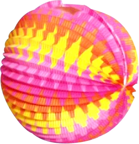 Ronde lampion 25 cm