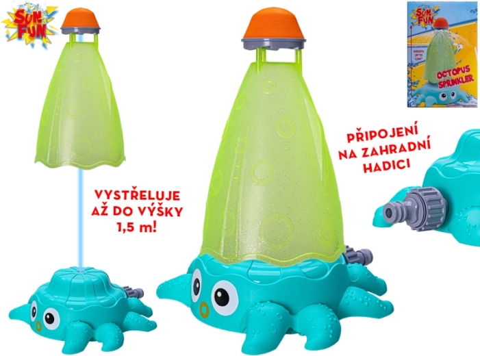 Arroseur de jardin en forme de pieuvre Sun Fun