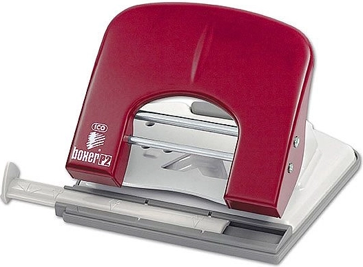 Hole Punch BOXER P2 red