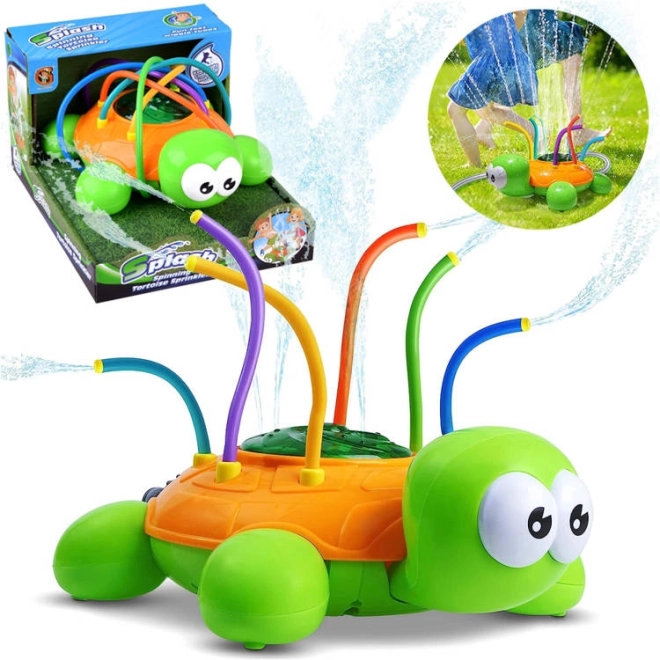 Colorful Turtle Garden Sprinkler for Kids