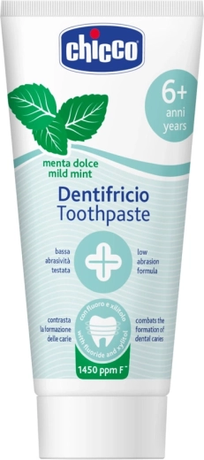 Chicco dentifrice Menthe douce pour enfants à partir de 6 ans