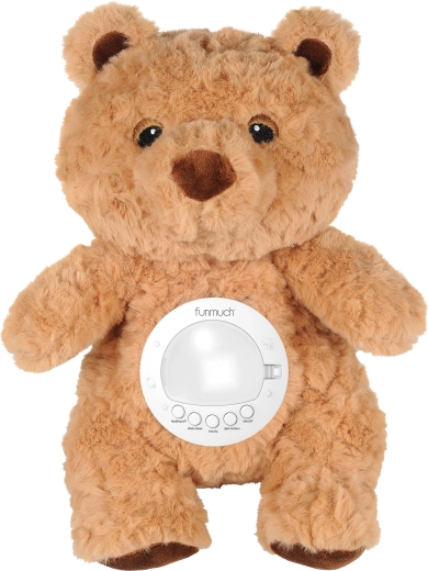 Schlummerbär mit Melodien und Sternenprojektion