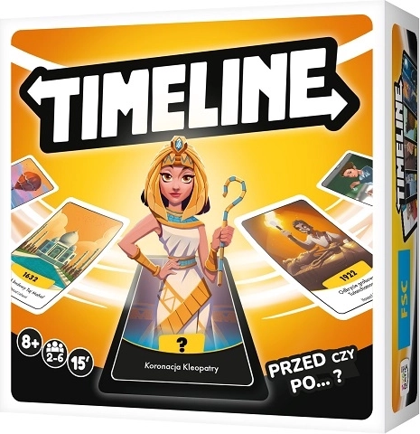 Rebel Timeline: History of the World – card game (Czech description, Polish edition)