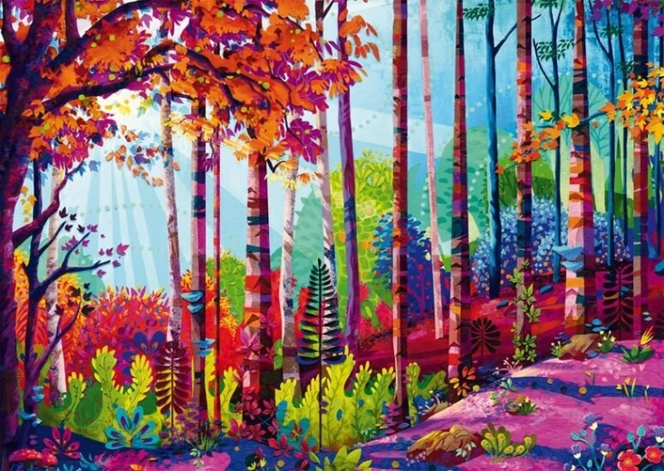 Puzzle Au cœur de la forêt 1000 pièces