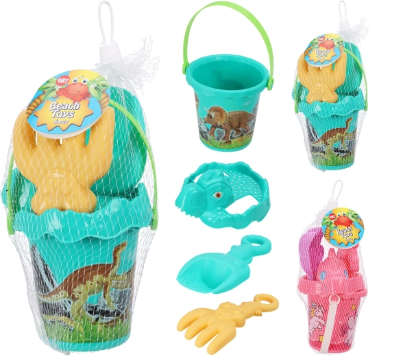 Set de sable à motif dinosaure