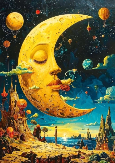 Puzzle Dream of the Moon 1000 pieces