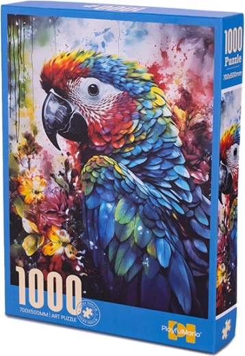 Puzzle Ara macao 1000 pièces 70 × 50 cm