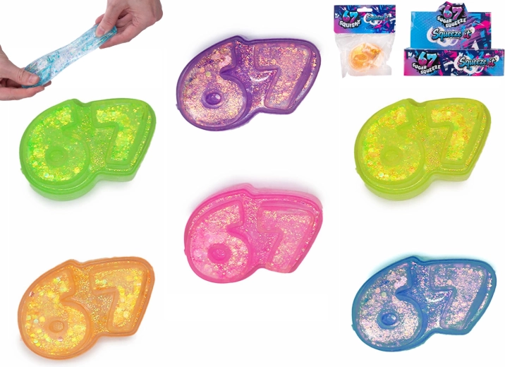 Six Seven Stress Toy – Stretchy Numbers 6 and 7