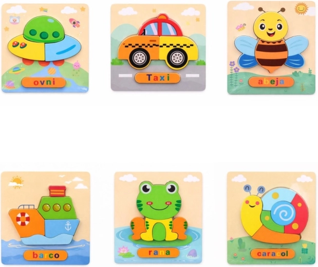 Wooden Puzzle 15 × 17.5 cm