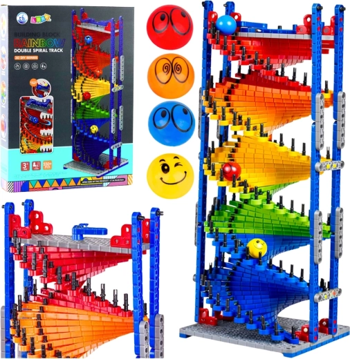 Marble Run Building Set Tower, 550 Pieces