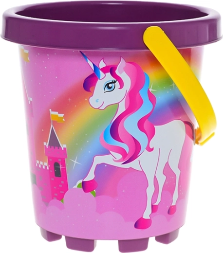 Seau pour enfants avec licorne 14 cm