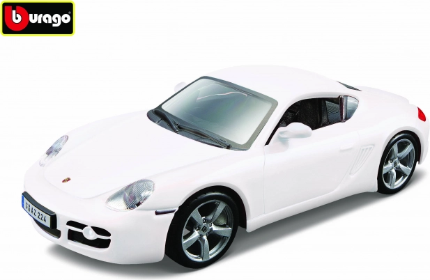 Bburago Porsche Cayman S white 1:32