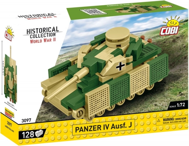 Model Tank Panzer IV Ausf. J from Bricks