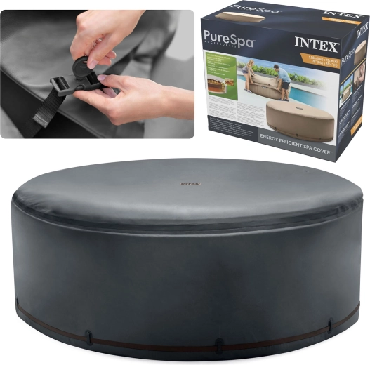 Couvercle isolant Intex PureSpa pour spa gonflable rond