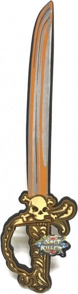 Schuimen piratenzwaard voor kinderen