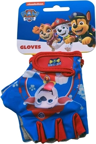 Gants de cyclisme sans doigts Paw Patrol pour enfants