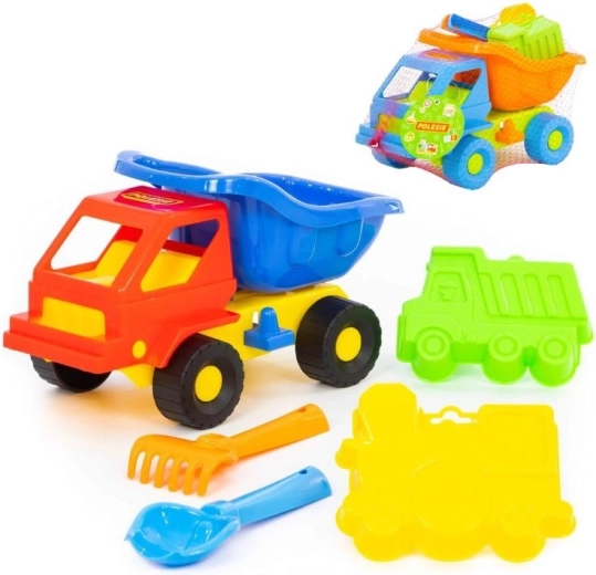 Set de sable Voiture Kazimír avec moules et outils