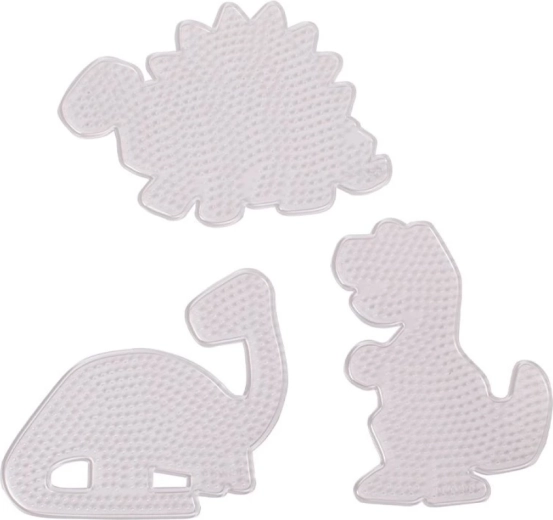 Playbox pegboards for ironing beads 3 pcs – dino