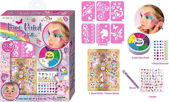 Kit de maquillage pour le visage Sparkys