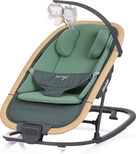 Chipolino babywipstoel Senso basil wood