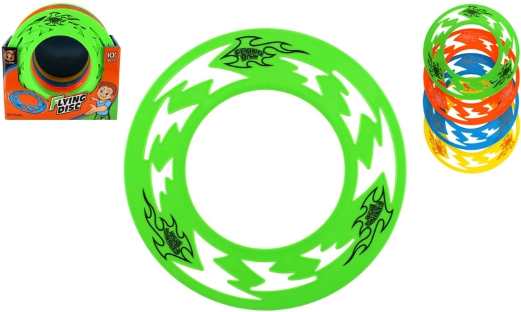 Vliegende kunststof ring 25 cm – lichte frisbeering voor buitenplezier