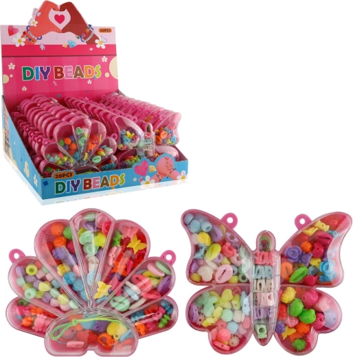 Creative Bead Stringing Set Butterfly and Shells