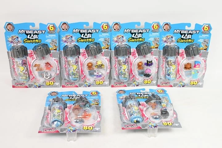 Cobi MrBeast Lab Swarms Series 4 collectible multipack (6 packs)