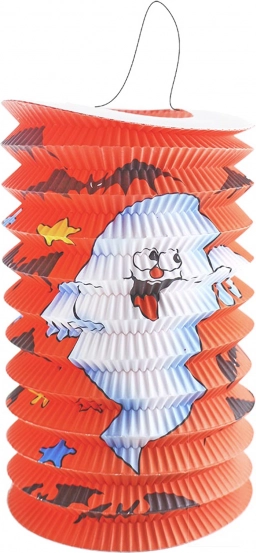 Halloween lampion geest 15 cm