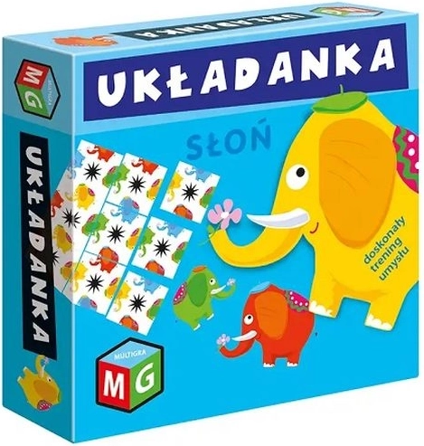 Puzzle-casse-tête éléphant