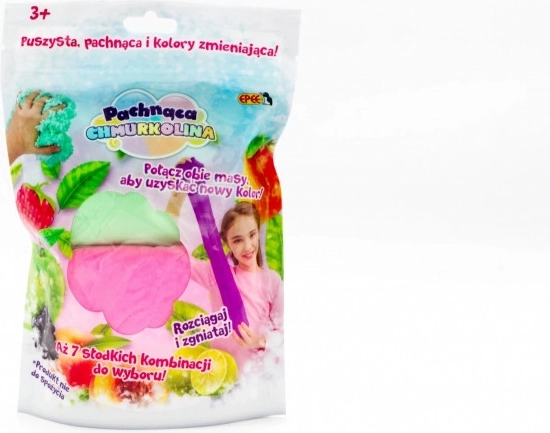 Mrakoplaš met geur 1 verpakking, serie 4, Kleurenmix (2x30g) Roze+groen (framboos)