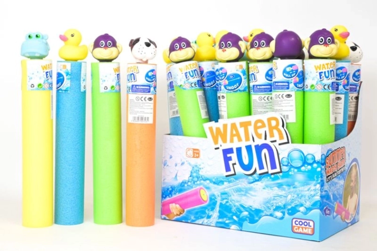 Pompe à eau en mousse avec animaux 26 cm (24 pcs)