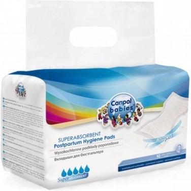 Canpol babies Hoogabsorberende gevormde kraamverbanden 10 stuks