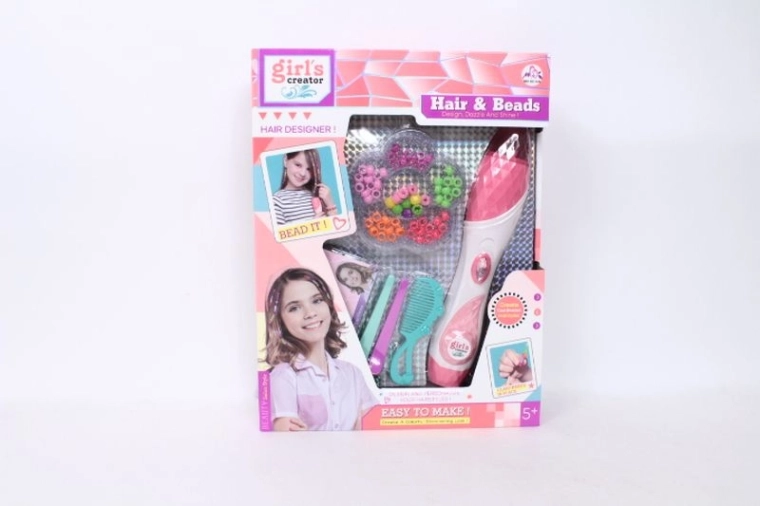 Kit de beauté Zaplatacz avec perles pour cheveux