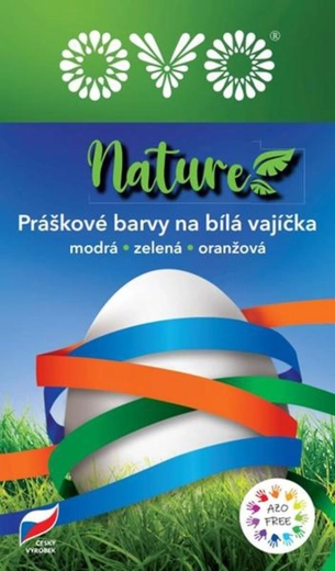 Ovo Nature colored pencils – 3 colors (blue, green, orange)