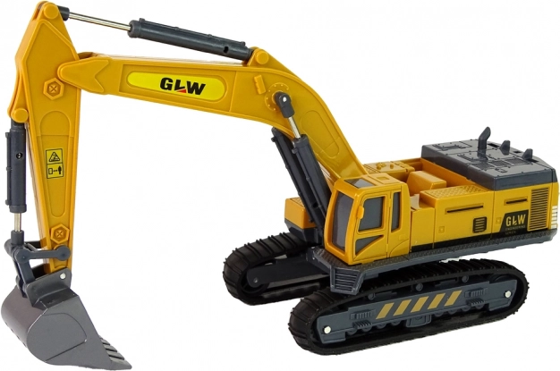 Construction Vehicle Caterpillar Excavator 1:55 Yellow