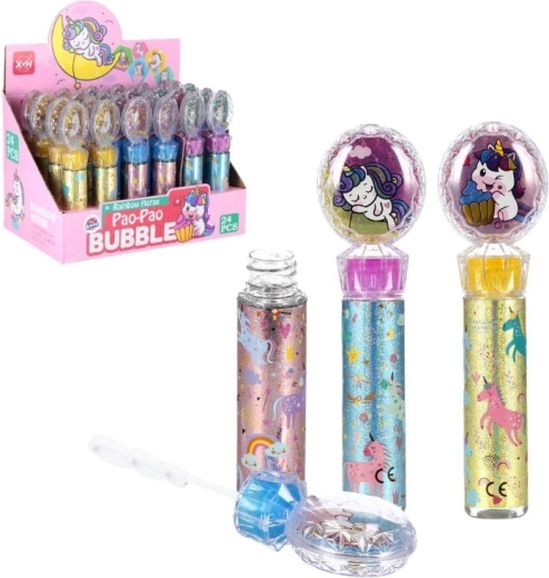 Bellenblaas met eenhoornmotief 36 ml – 3 varianten