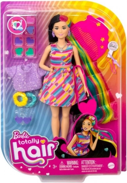 Barbie Totally Hair Doll with Colorful Hair and Accessories