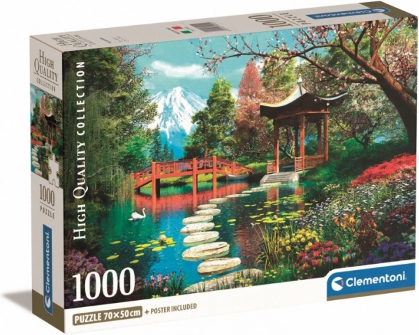 Puzzel 1000 Stukjes Compact Fuji Garden