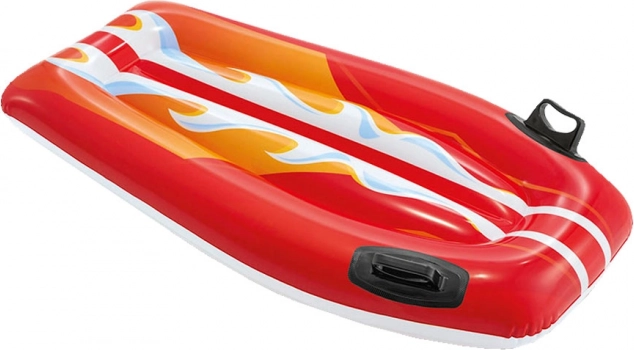 Planche gonflable avec poignées pour enfants Rouge INTEX
