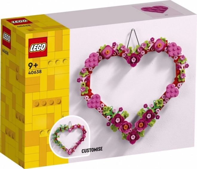 LEGO hartvormige decoratie