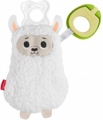 Fisher-Price Plüsch-Schnullerclip – Otter oder Lama